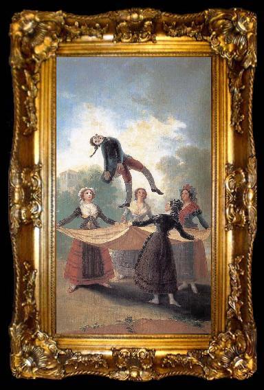 framed  Francisco Goya Straw Mannequin, ta009-2